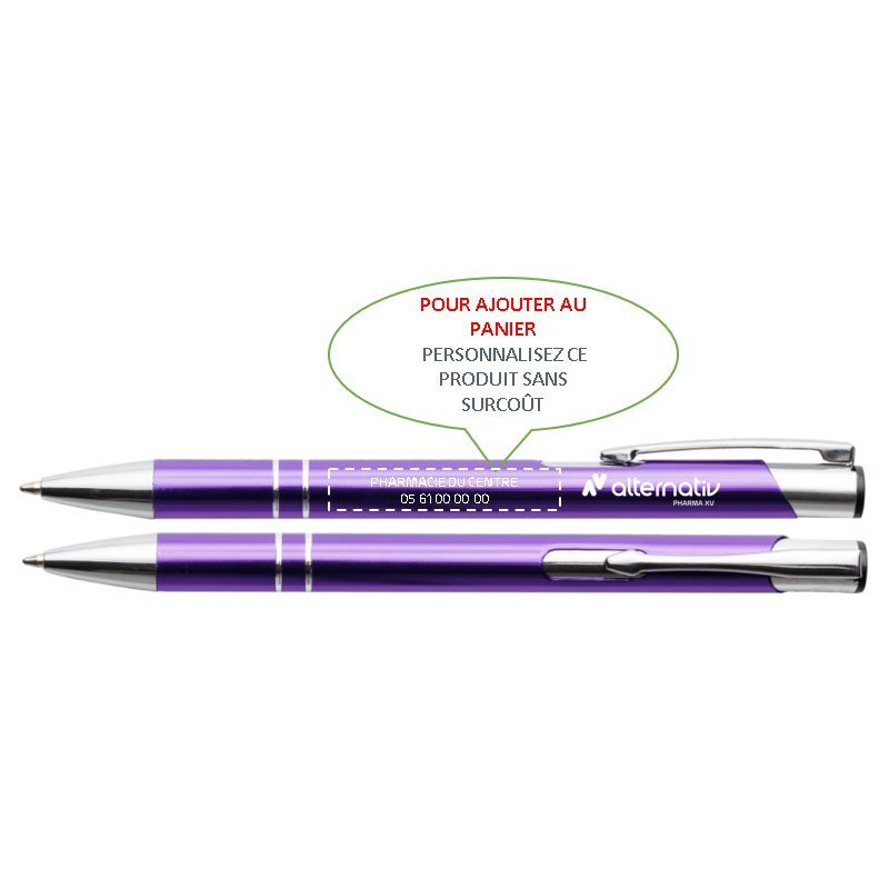 STYLO ALUMINIUM