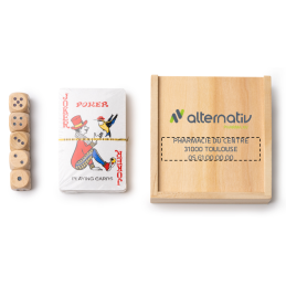 COFFRET CARTES + DES