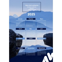 CALENDRIER SOUPLE A3 - 2025